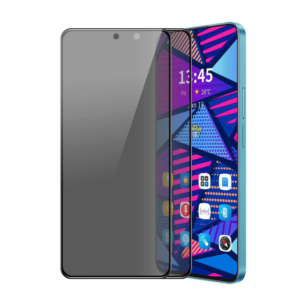 ENKAY HAT PRINCE For Xiaomi Poco F7 Pro 5G / Xiaomi Redmi K80 5G / Xiaomi Redmi K80 Pro 5G / Xiaomi Poco F7 Ultra 5G 2Pcs Privacy Screen Protector  28