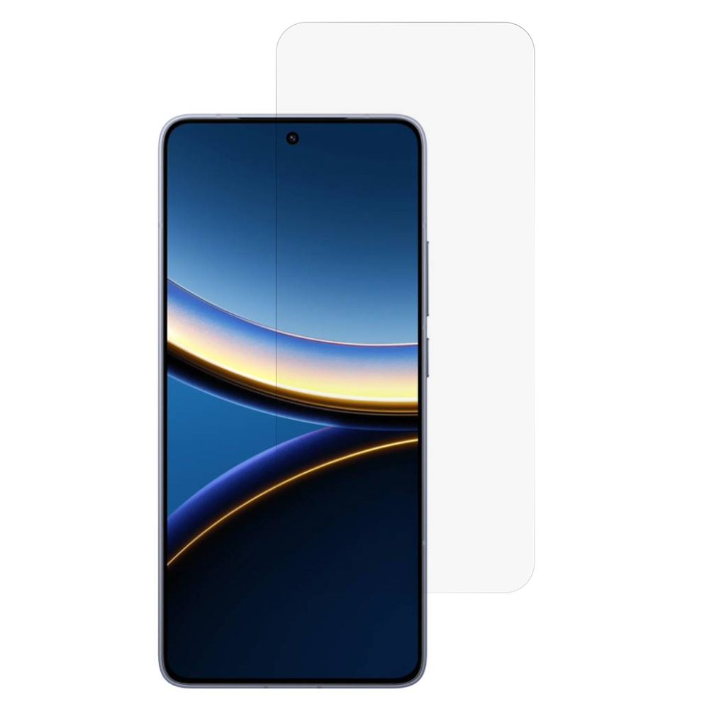 Screen Protector For Xiaomi Poco F7 Pro 5G  /  Poco F7 Ultra 5G High Aluminium Silicon Glass Film 2.5D Arc Edge