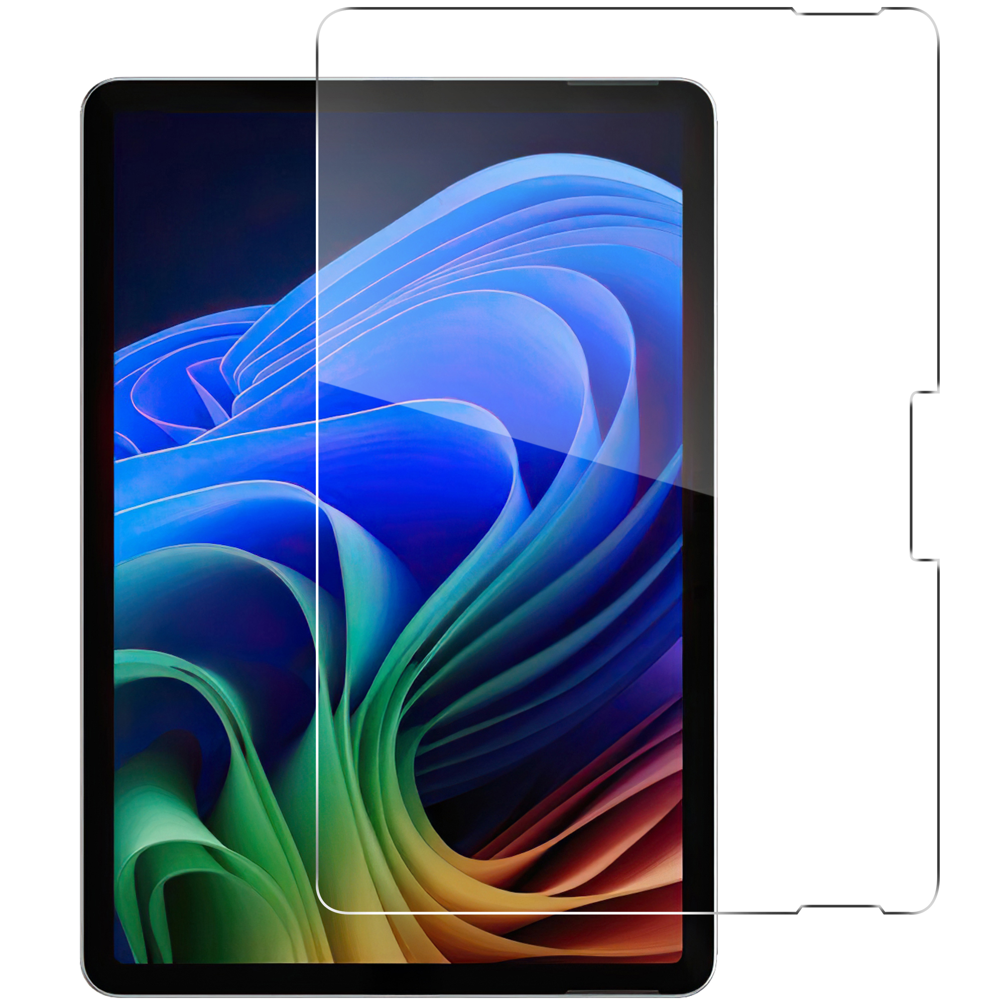 Screen Protector For Microsoft Surface Pro 11  /  10  /  9  /  8 Anti-Shatter Arc Edge Tempered Glass Film