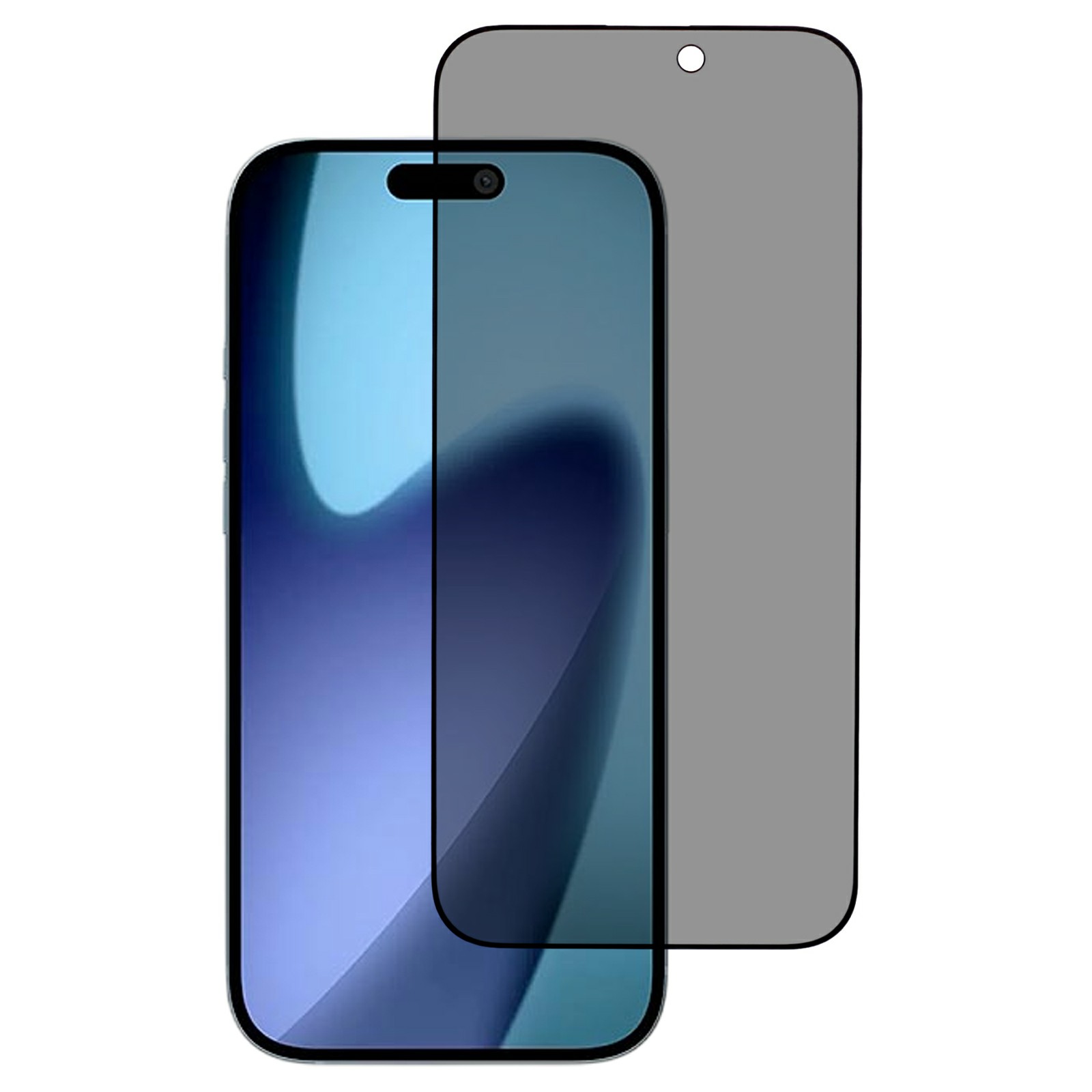 For iPhone Air Tempered Glass Film Anti-Peep Privacy Protection Screen Protector Full Glue