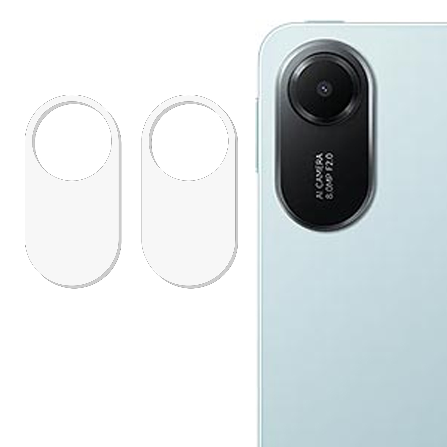 2Pcs For Xiaomi Redmi Pad 2 11 Camera Lens Protector 3D Arc Edge Anti-Scratch Tempered Glass Lens Film