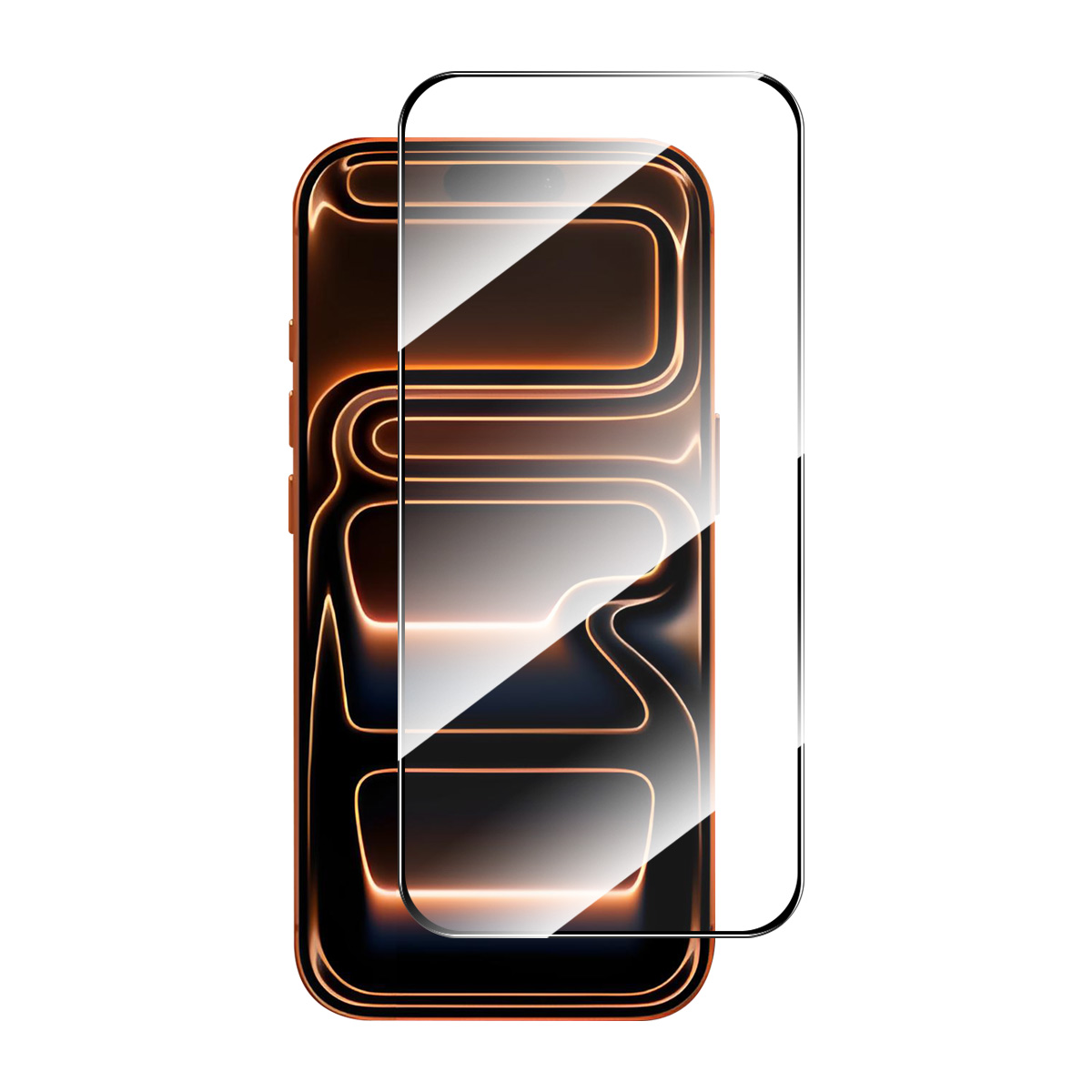 ENKAY HAT PRINCE For iPhone 17 Pro Max Screen Protector Thick Adhesive 0.26mm 2.5D High Aluminium-Silicon Glass Film