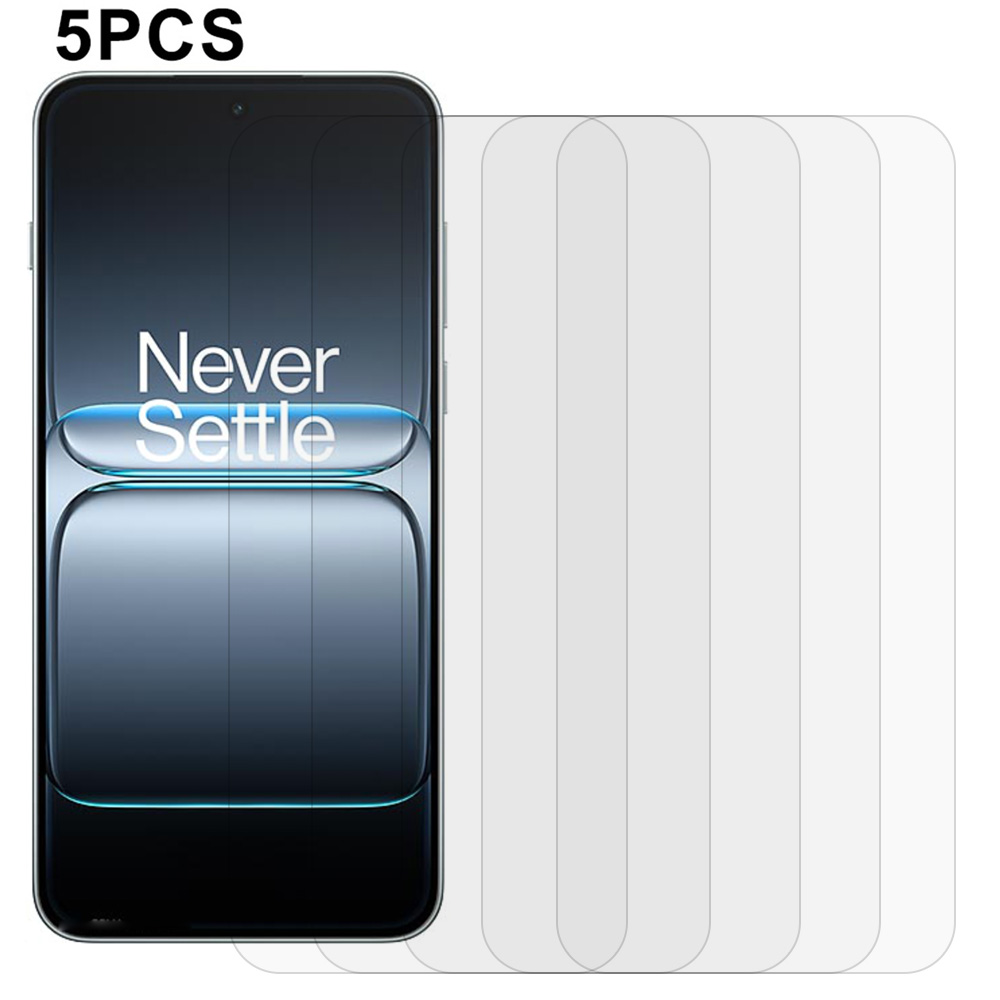 5Pcs For OnePlus Ace 5 Ultra 5G / Nord 5 5G Screen Protector 0.3mm 2.5D Tempered Glass Clear Film