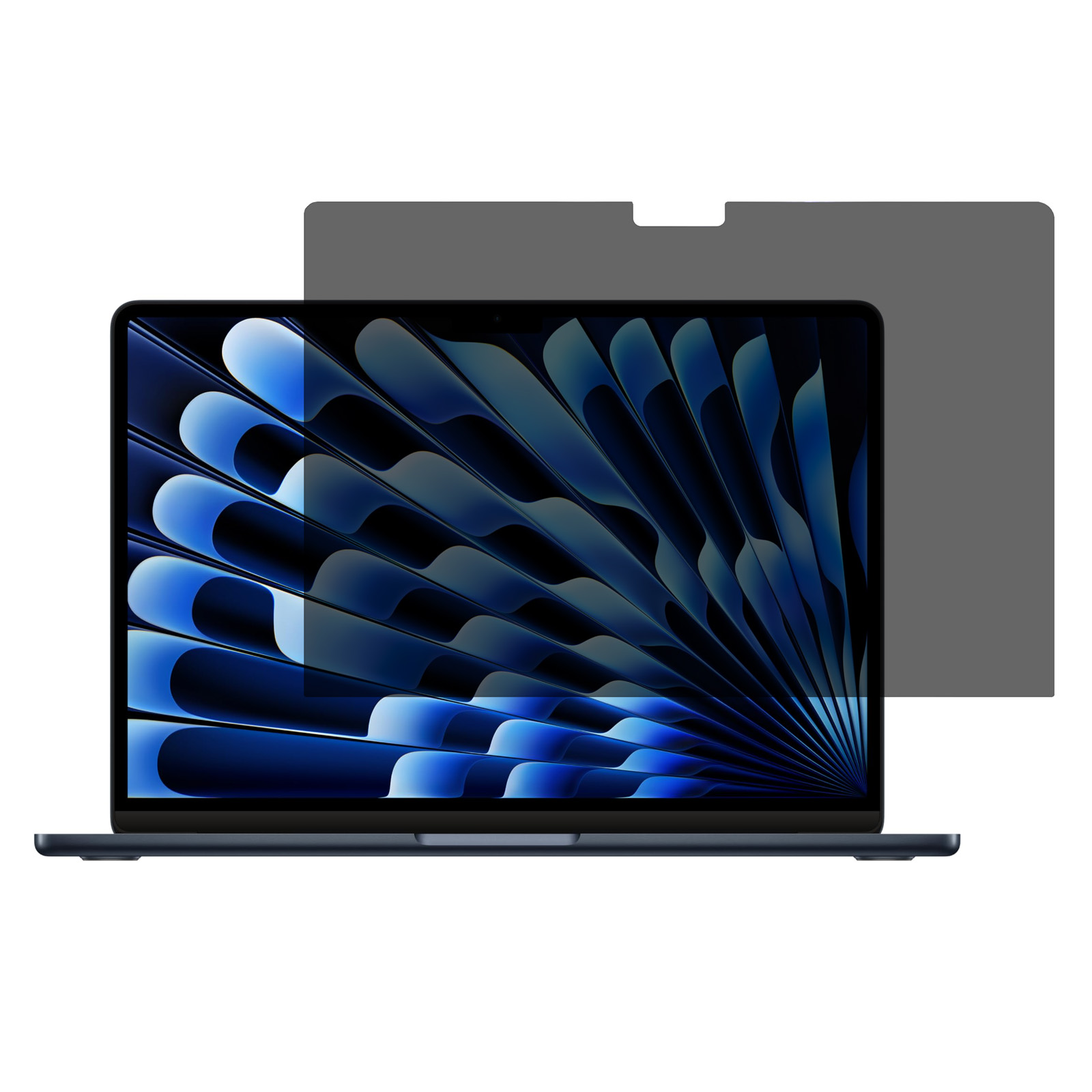 Privacy Screen Protector for MacBook Air 13 inch (2026) A3449 / (2025) A3240 / (2024) A3113 / (2022) A2681 / A3240 / A3113 / A2681 Straight Edge Full 