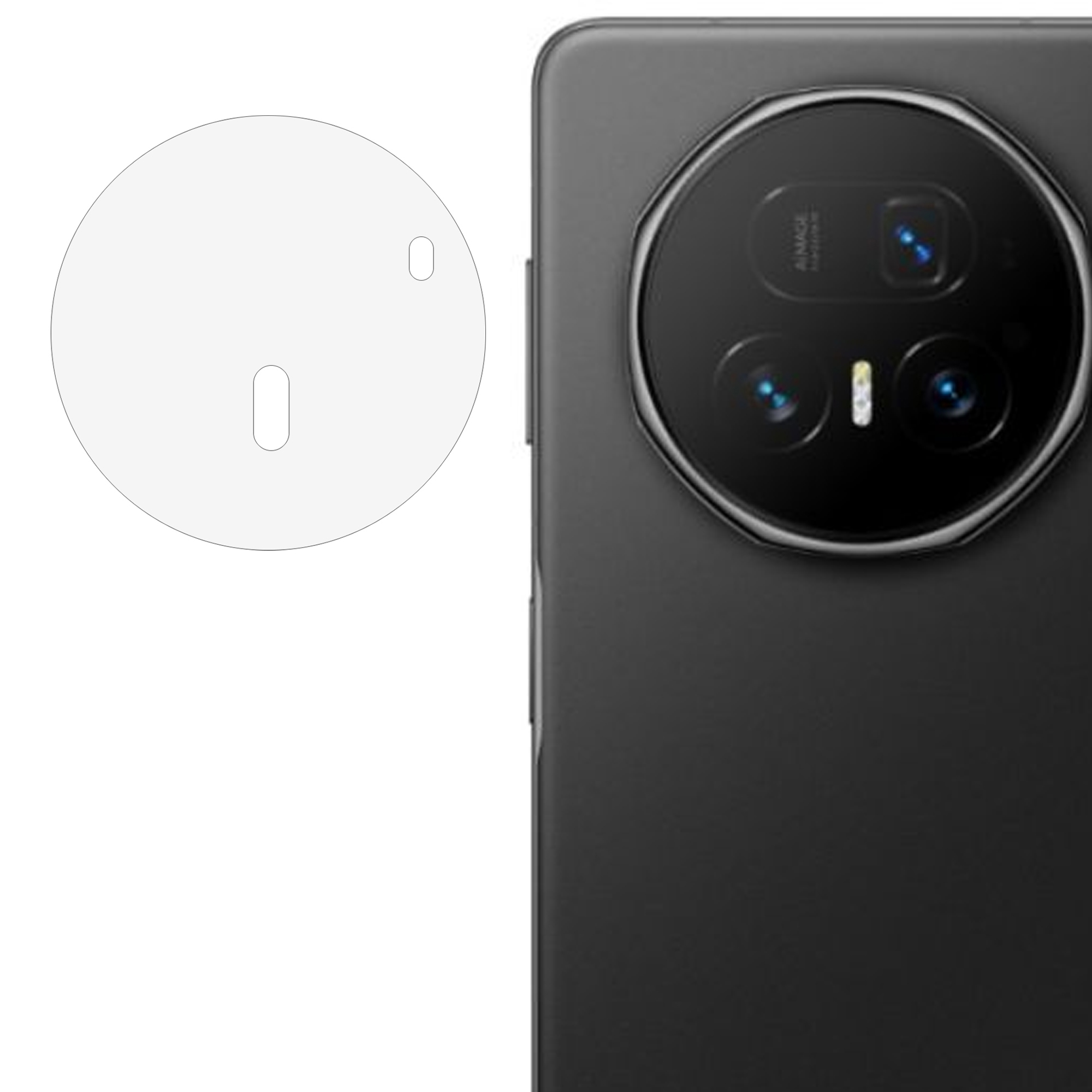For Honor Magic V5 5G Camera Lens Protector Ultra Clear Anti-Scratch Tempered Glass Lens Film