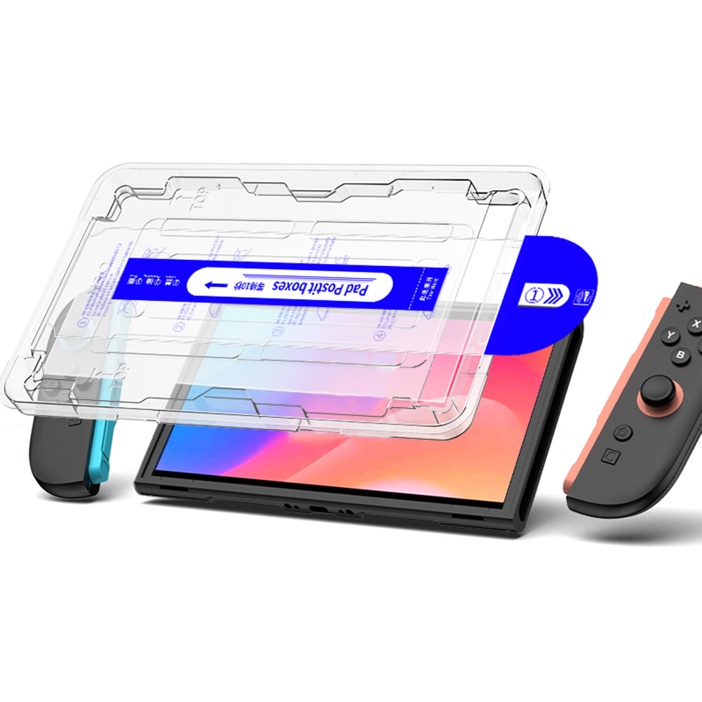 For Nintendo Switch 2 Screen Protector Game Console Tempered Glass HD Screen Film Dust-Free Installation