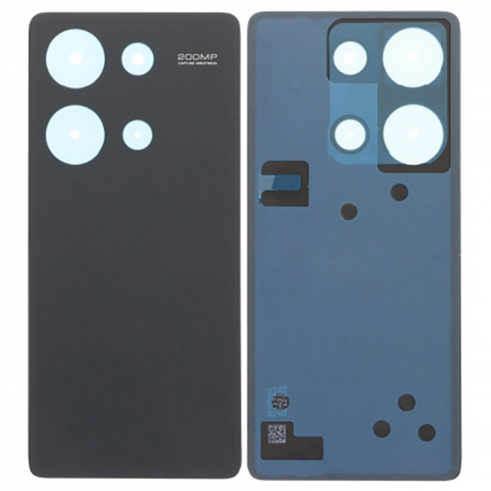 For Xiaomi Redmi Note 13 Pro 4G Back Battery Housing Cover Replacement - Black