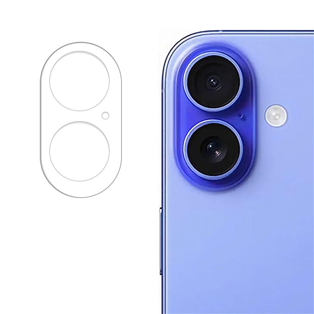 For iPhone 17 Camera Lens Base Protector Crystal Clear Explosion-Proof Tempered Glass Lens Base Cover
