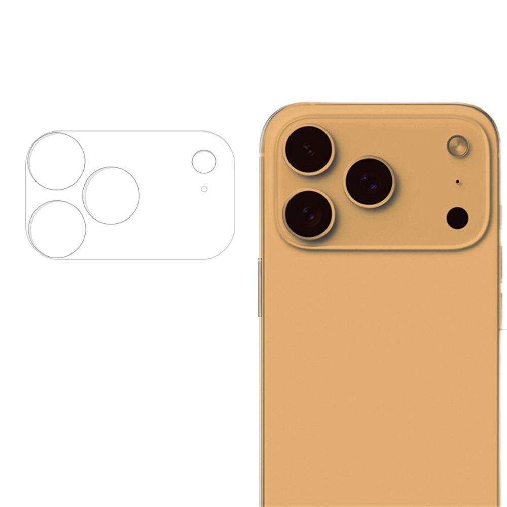 For iPhone 17 Pro Camera Lens Base Protector Crystal Clear Explosion-Proof Tempered Glass Lens Base Cover
