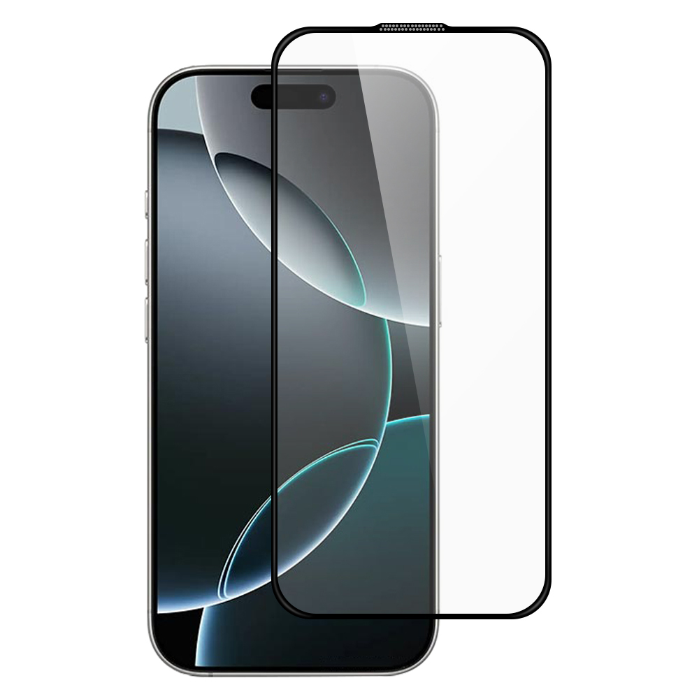 TOTU AB-058 For iPhone 16 Pro Screen Protector Silk Printing Tempered Glass Anti Dust Clear Film