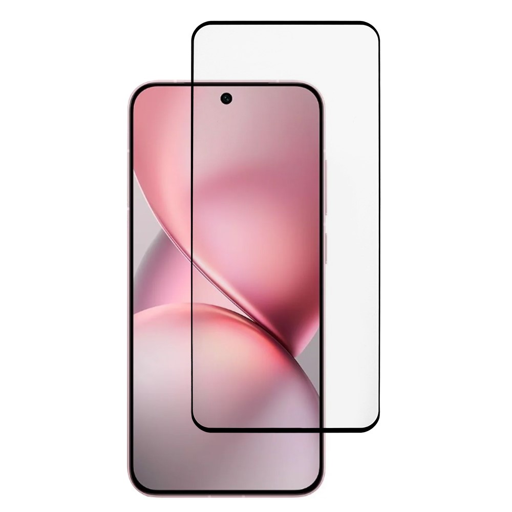 For Xiaomi 13 Ultra / Xiaomi 13 Pro 5G Screen Protector Silk Printing High Aluminium-silicon Glass Film Curved Edge Full Adhesive - Black