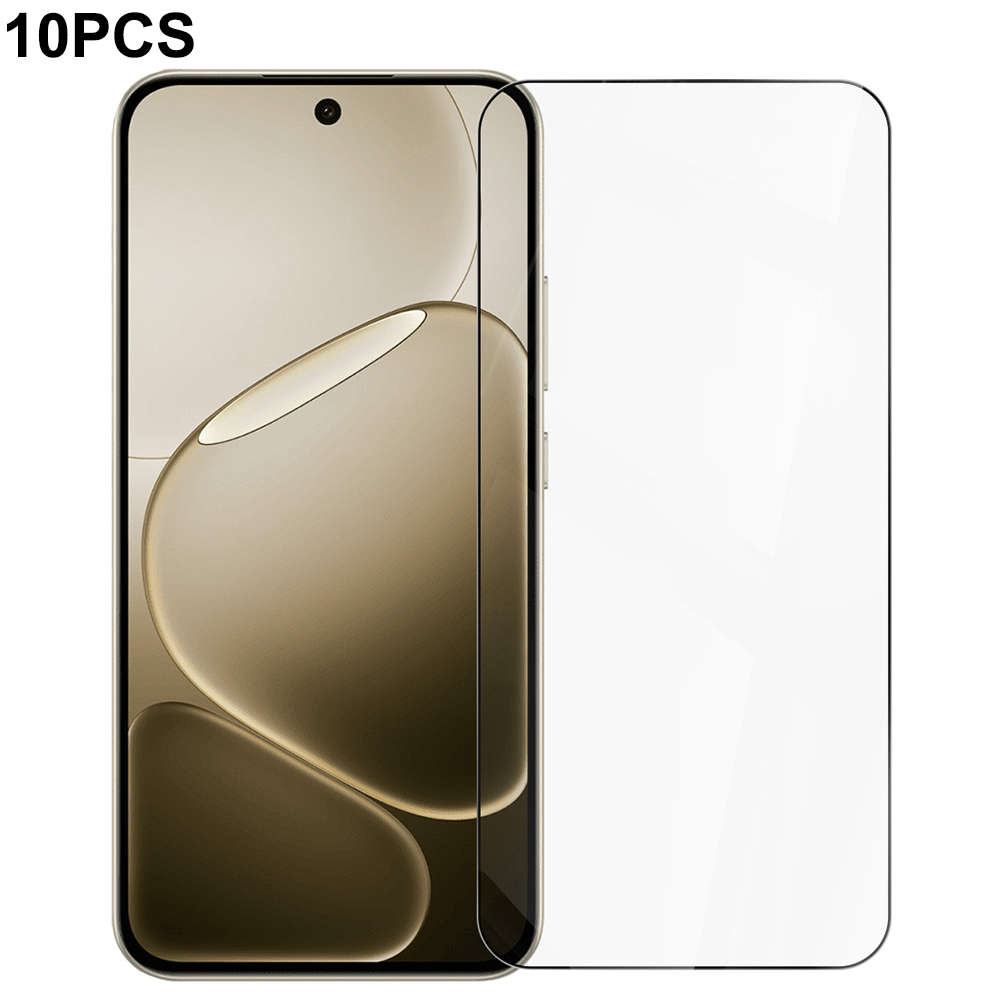 RURIHAI 10Pcs For Oppo A6 Pro 4G (Global) / 5G (Global) / A6 4G (China) / A6 5G (China) High Aluminium-Silicon Glass Film 0.26mm 2.5D Screen Protector