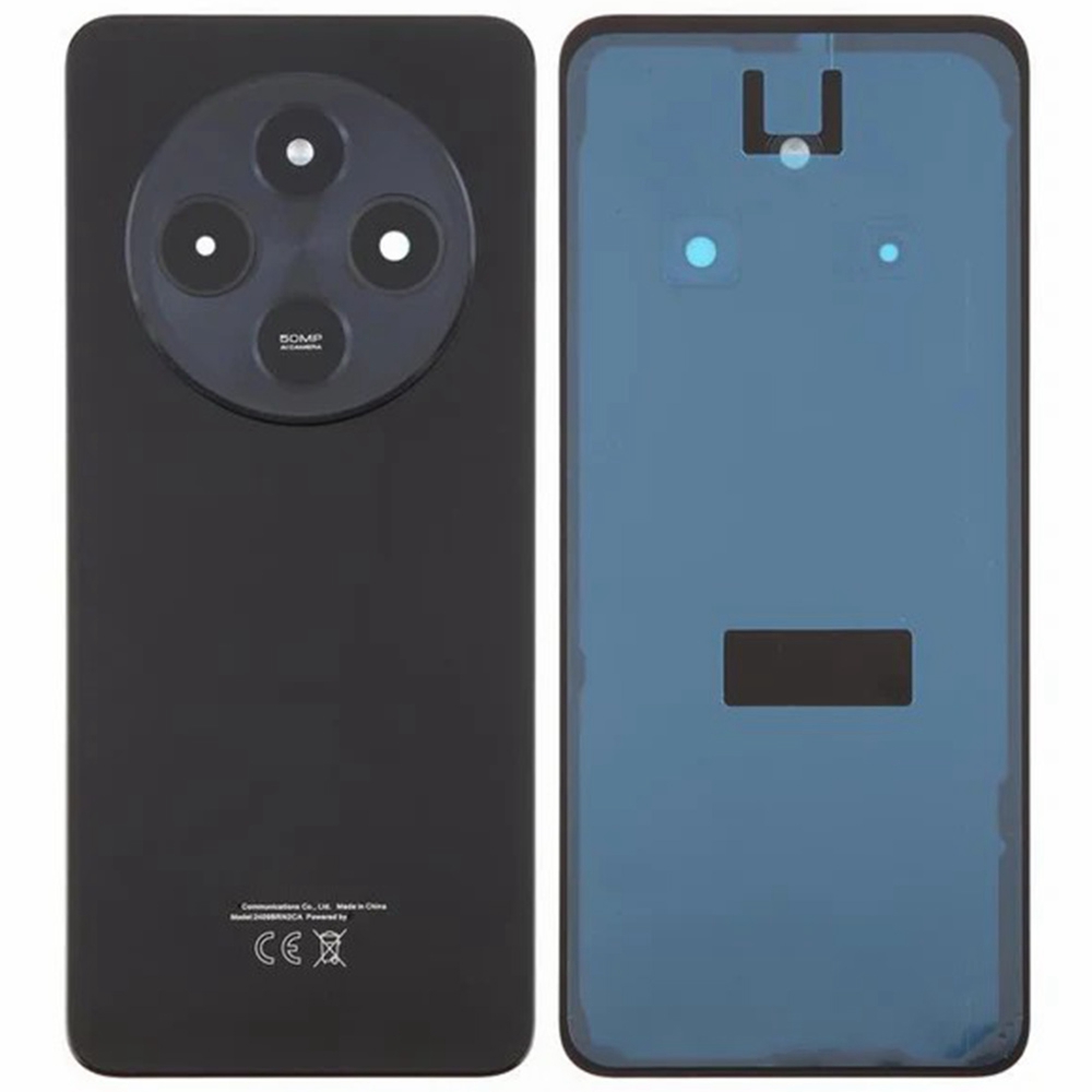 For Xiaomi Redmi 14C 4G OEM Battery Door Cover Replacement Part - Black