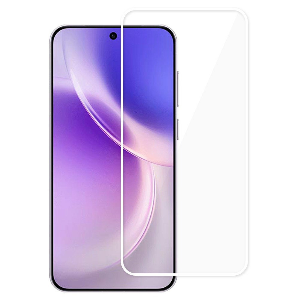 For Oppo Find X9s Pro 5G / vivo X300 5G Full Screen Protector Full Glue White Edge Electroplated High Aluminum-Silicon Glass Film (Fingerprint Unlock)