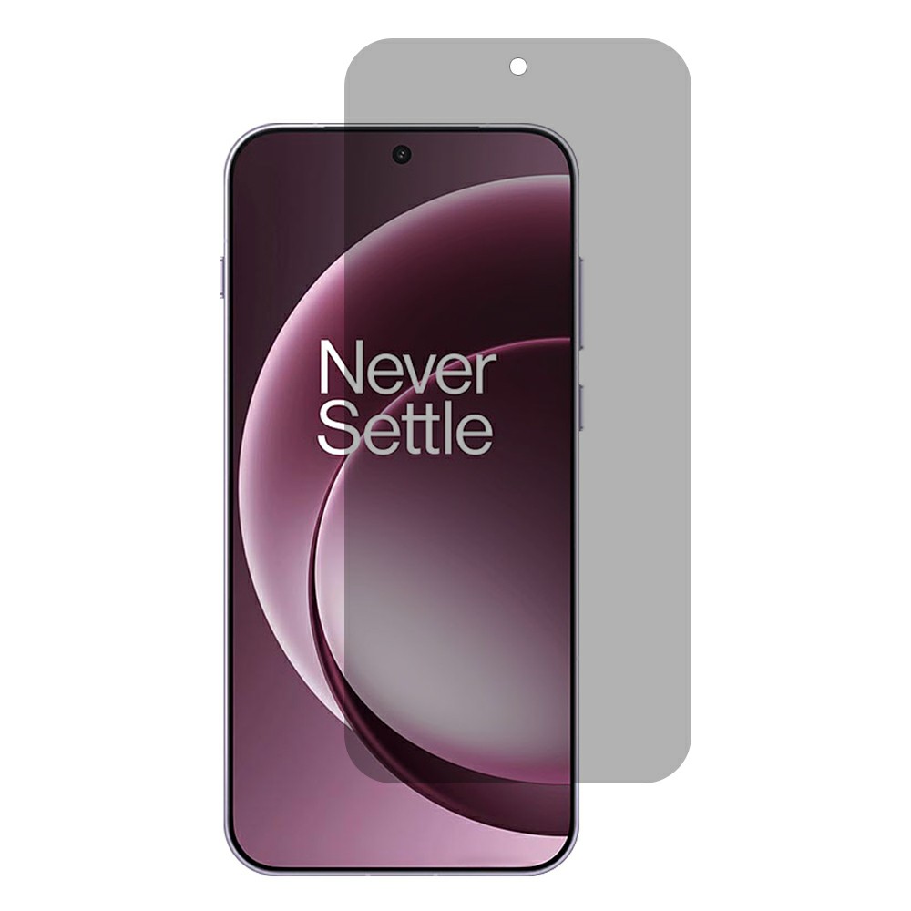 For OnePlus 15 5G Full Cover Privacy Screen Protector 360 Degree Anti Spy Ultra Thin Tempered Glass Film (Fingerprint Unlock)
