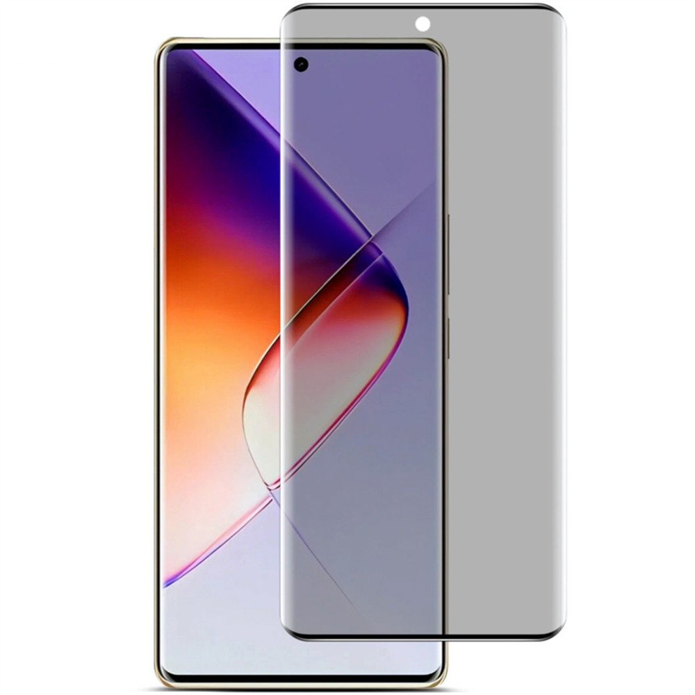 IMAK For Infinix Note 40 Pro 4G Anti Spy Tempered Glass Side Glue Full Screen Protector (No Edge Version)