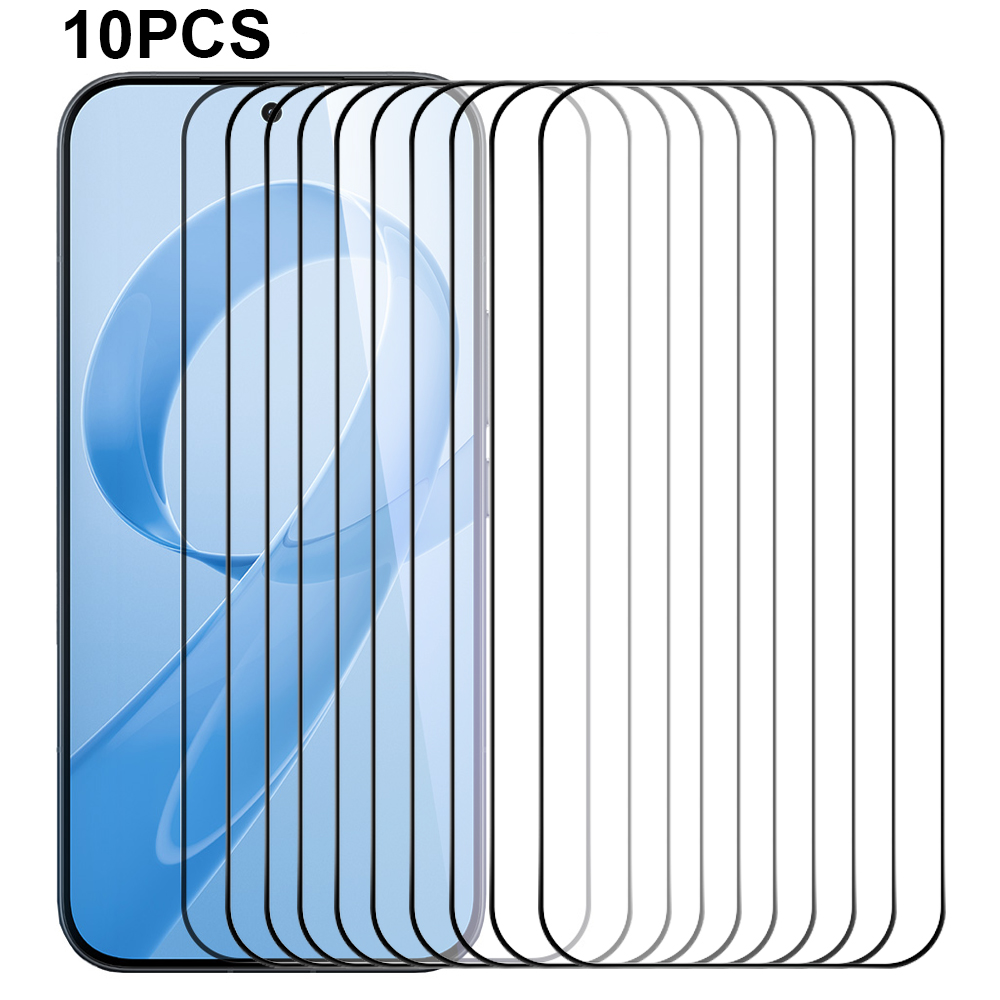 RURIHAI 10Pcs For Xiaomi Redmi K90 Pro Max 5G / Poco F8 Ultra Full Glue High Aluminium-Silicon Glass Film 0.26mm 2.5D Full Screen Protector