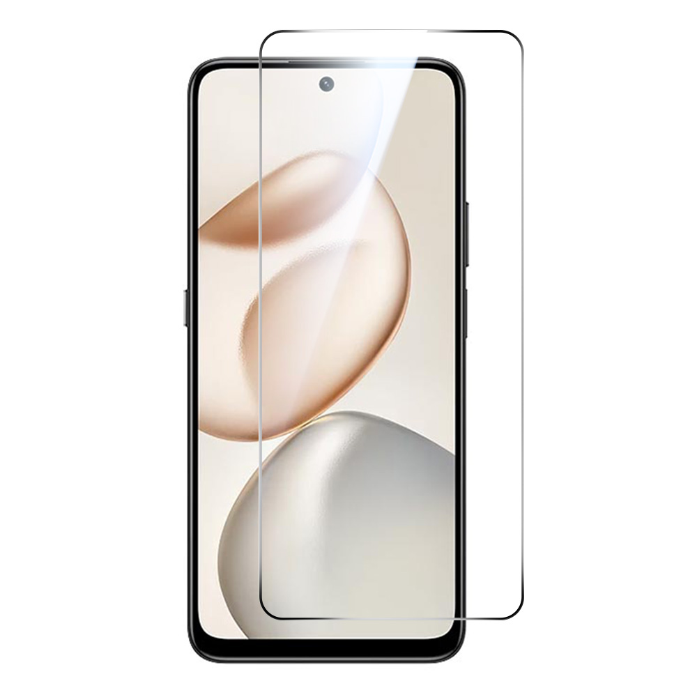 RURIHAI Full Screen Protector for Honor X7d 4G / X7d 5G / 400 Smart 5G / 400 Smart 4G Full Glue Secondary Hardening High Aluminium-Silicon Glass Film
