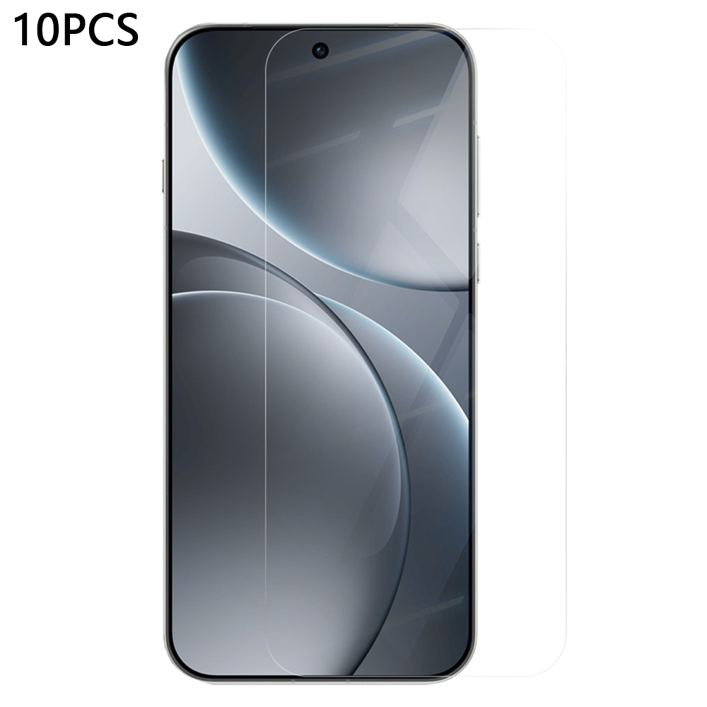 RURIHAI 10Pcs for Oppo Find X9 5G 0.18mm Screen Protector HD Clear Full Glue High Aluminium-silicon Glass Film (Fingerprint Unlock) (NOT Complete Cove