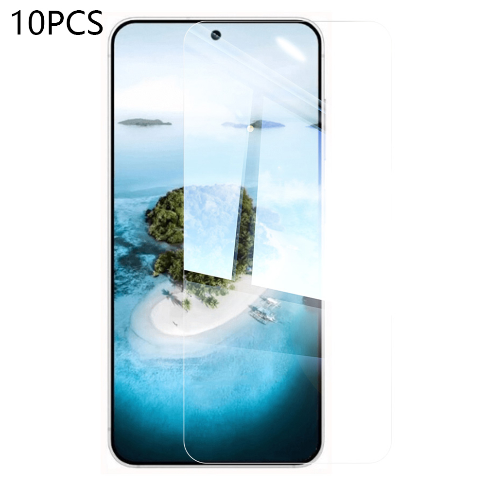 RURIHAI 10Pcs for Samsung Galaxy S26 0.18mm Screen Protector HD Clear Full Glue High Aluminium-silicon Glass Film (Fingerprint Unlock) (NOT Complete C