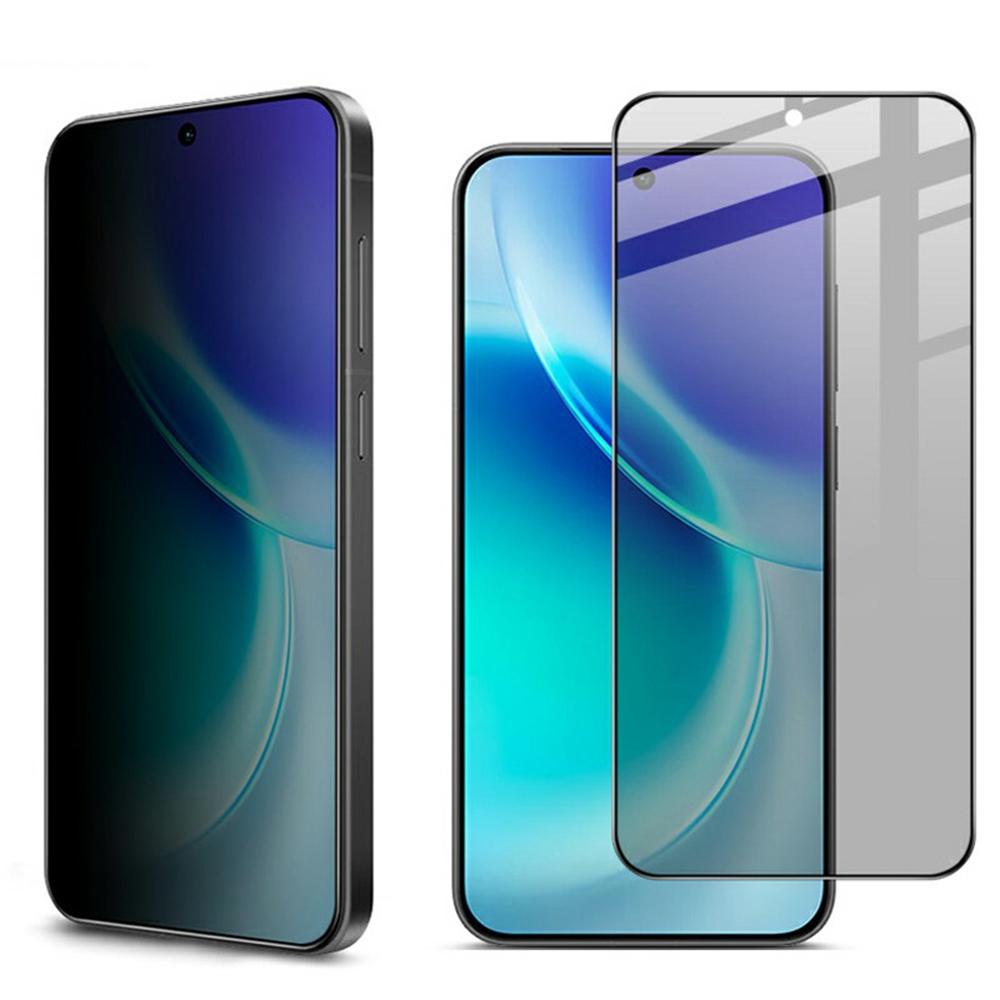 IMAK For vivo X300 5G / Find X9s Pro 5G Privacy Screen Protector Anti Peep Full Cover Tempered Glass Film (Fingerprint Unlock)