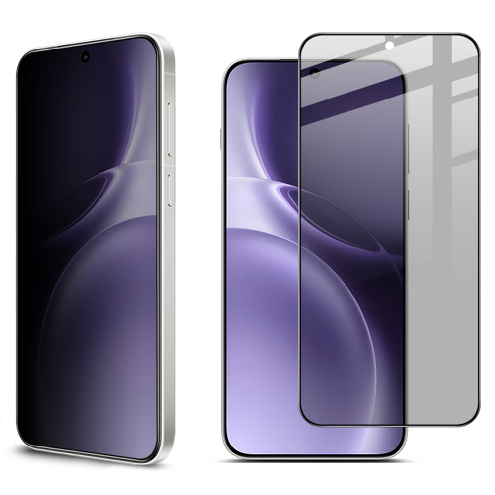 IMAK For Oppo Find X9s 5G / Find X9 5G Privacy Screen Protector Anti Peep Full Cover Tempered Glass Film (Fingerprint Unlock)