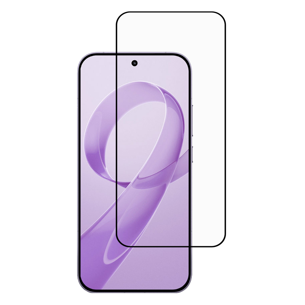 For Xiaomi Redmi K90 5G / Poco F8 Pro Screen Protector Silk Printing Tempered Glass 0.18mm Ultra-Thin Film (Support Fingerprint Unlock)