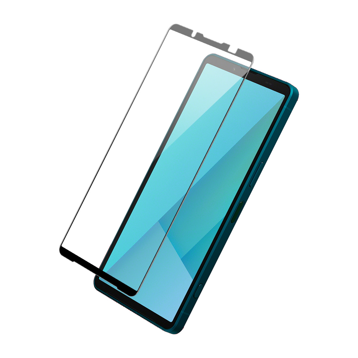 ENKAY HAT PRINCE For Sony Xperia 10 VII Screen Protector   9H Silk Printing 0.26mm Tempered Glass - Transparent
