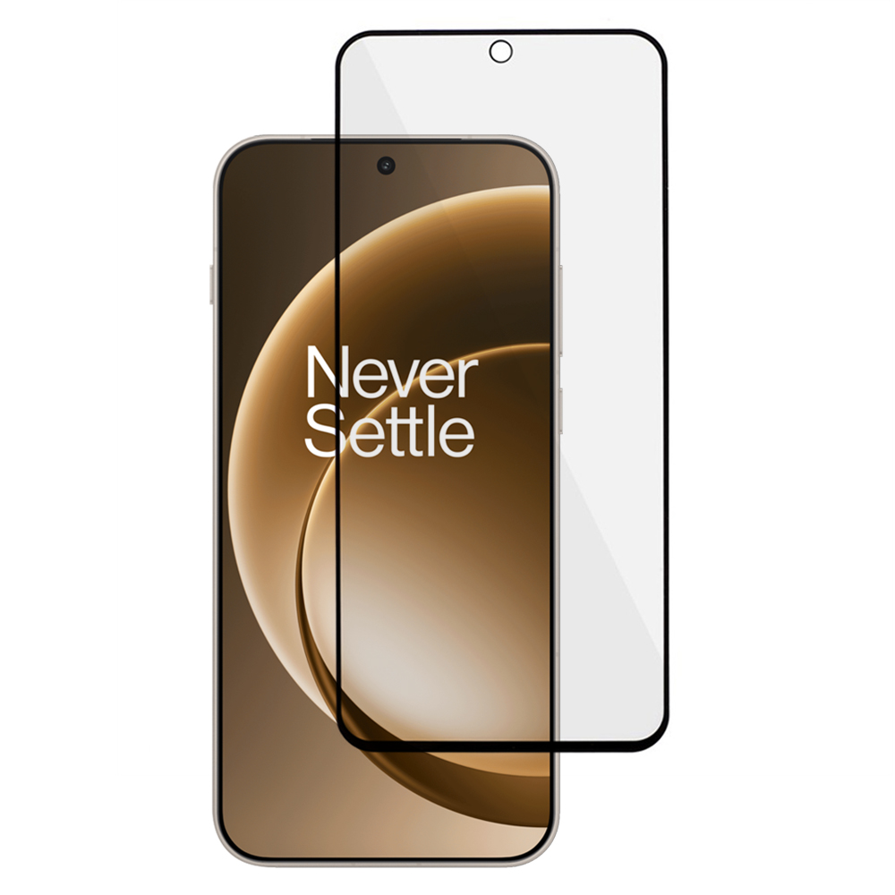 For OnePlus 15 5G / Oppo Find X9 Pro 5G Full Screen Protector Black Edge Matte Anti-Fingerprint Full Glue Tempered Glass Film