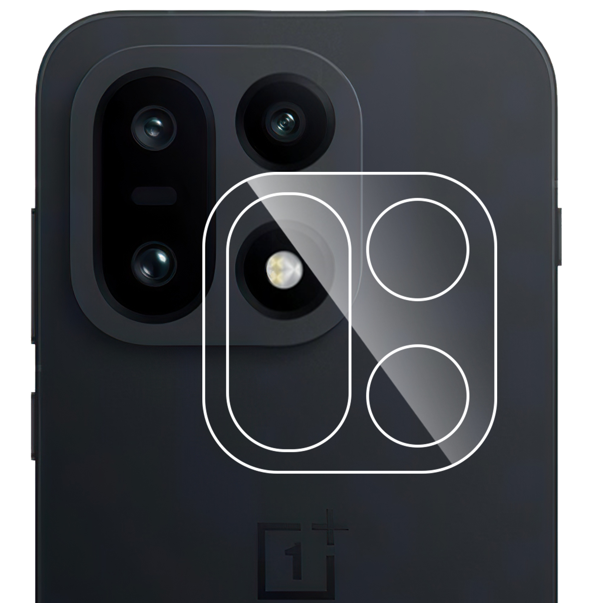 For OnePlus 15 5G Full Covering High Transparency Anti-explosion AGC Glass Rear Camera Lens Protector