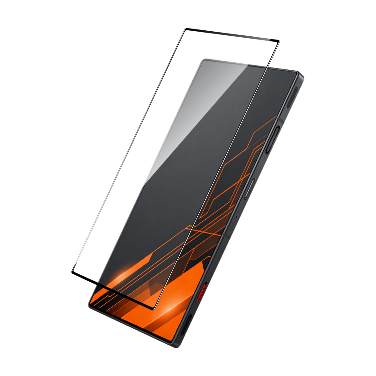 ENKAY HAT PRINCE For ZTE nubia RedMagic 11 Pro+ 5G / ZTE nubia RedMagic 11 Pro 5G Screen Protector   Silk Print 0.18mm Tempered Glass (Fingerprint Unl