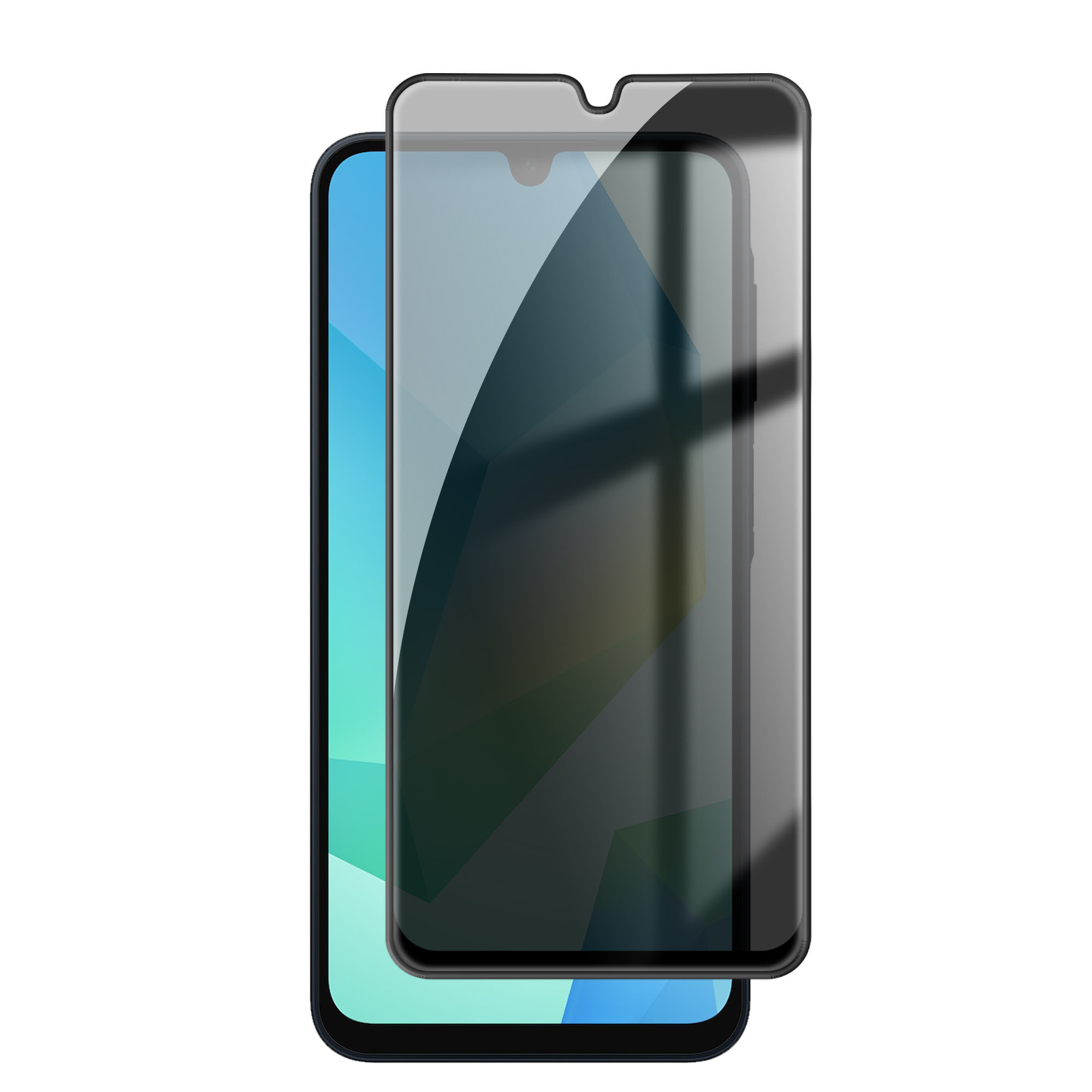 For Samsung Galaxy A16 5G Anti Spy Privacy Full Screen Protector Black Edge High Aluminium-silicon Glass Film - As Shown