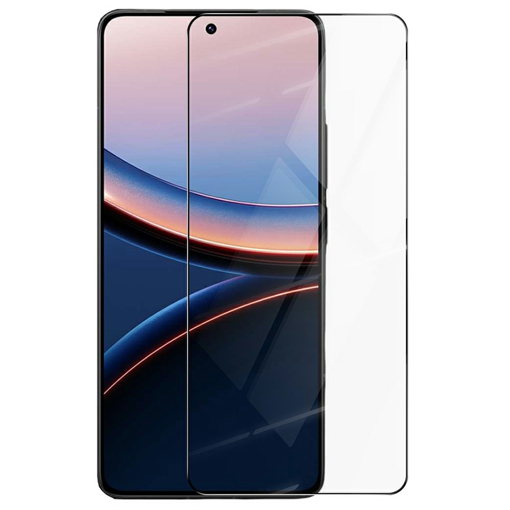 RURIHAI For Xiaomi Poco F8 Pro / Redmi K90 5G Full Glue Full Screen Protector High Aluminium Silicon Glass Film, Ultrasonic Fingerprint Unlock