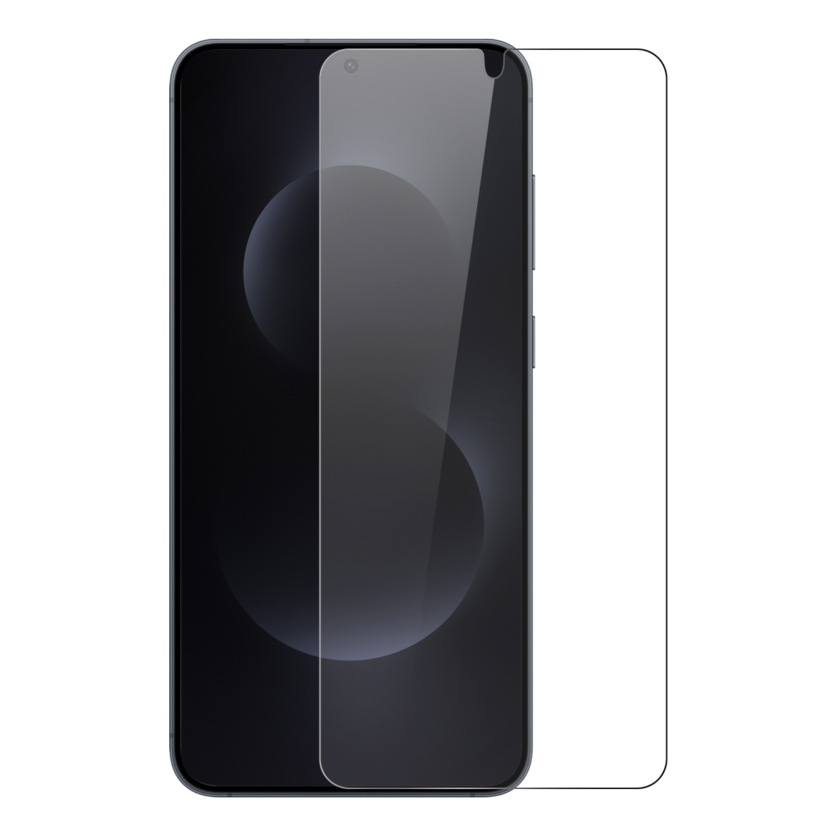 NORTHJO A++ For Samsung Galaxy S26+ Screen Protector Tempered Glass 0.15mm 2.5D Film (Support Fingerprint Unlock , NOT Complete Covering) - Transparen