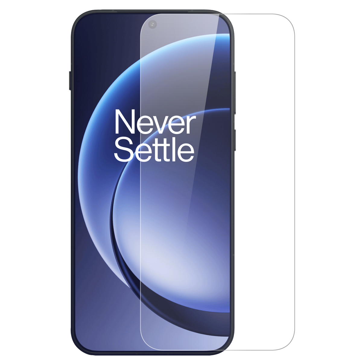 NORTHJO A++ For OnePlus 15 5G Screen Protector Tempered Glass 0.15mm 2.5D Film (Support Fingerprint Unlock , NOT Complete Covering) - Transparent