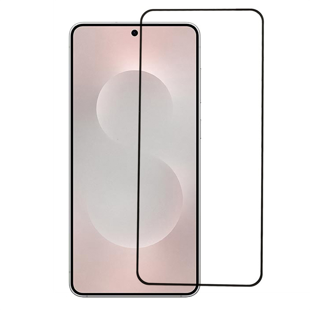 For Samsung Galaxy S26 Full Screen Protector Full Glue Silk Printing Tempered Glass Film Support Fingerprint Unlock