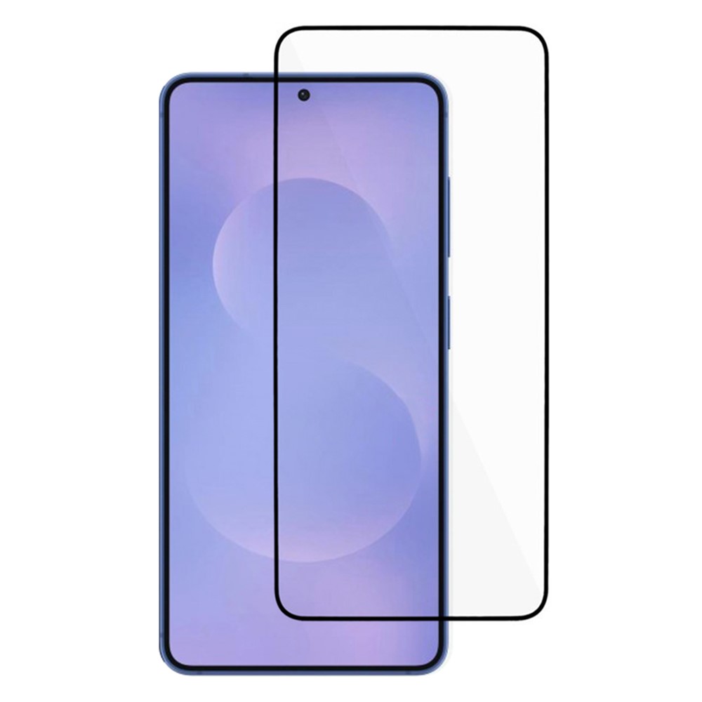For Samsung Galaxy S26+ Full Screen Protector Silk Printing Full Glue Tempered Glass Film 0.18mm Ultra-Thin (Support Fingerprint Unlock)