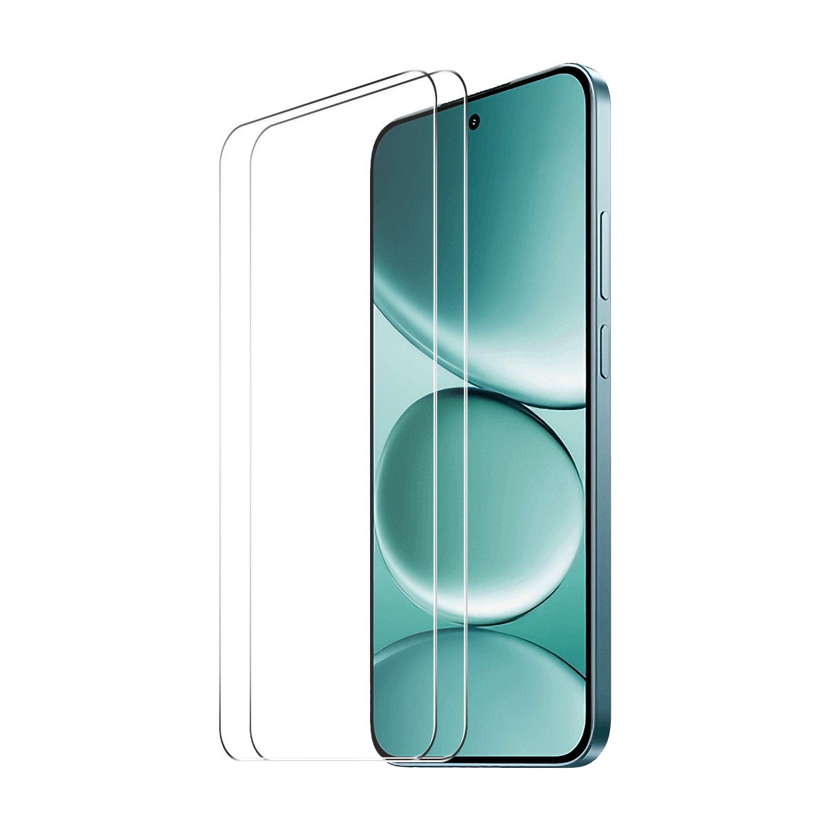 ENKAY HAT PRINCE For Xiaomi Redmi Note 15 Pro 5G 2Pcs Screen Protector   9H Clear High Aluminum-Silicon Glass Film - Transparent