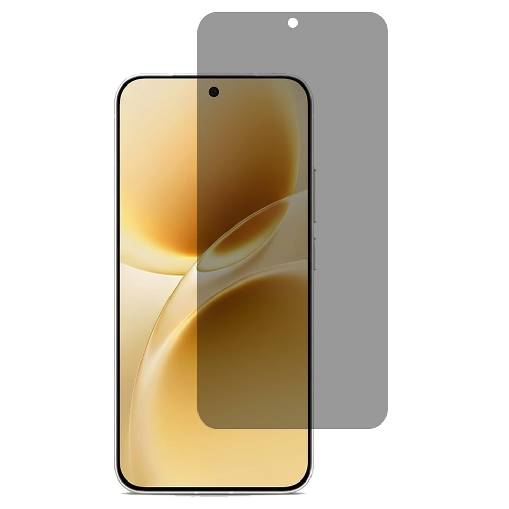 For vivo S50 Pro mini 5G Anti Spy Full Screen Protector Arc Edge Full Glue High Aluminium-silicon Glass Film (Fingerprint Unlock)