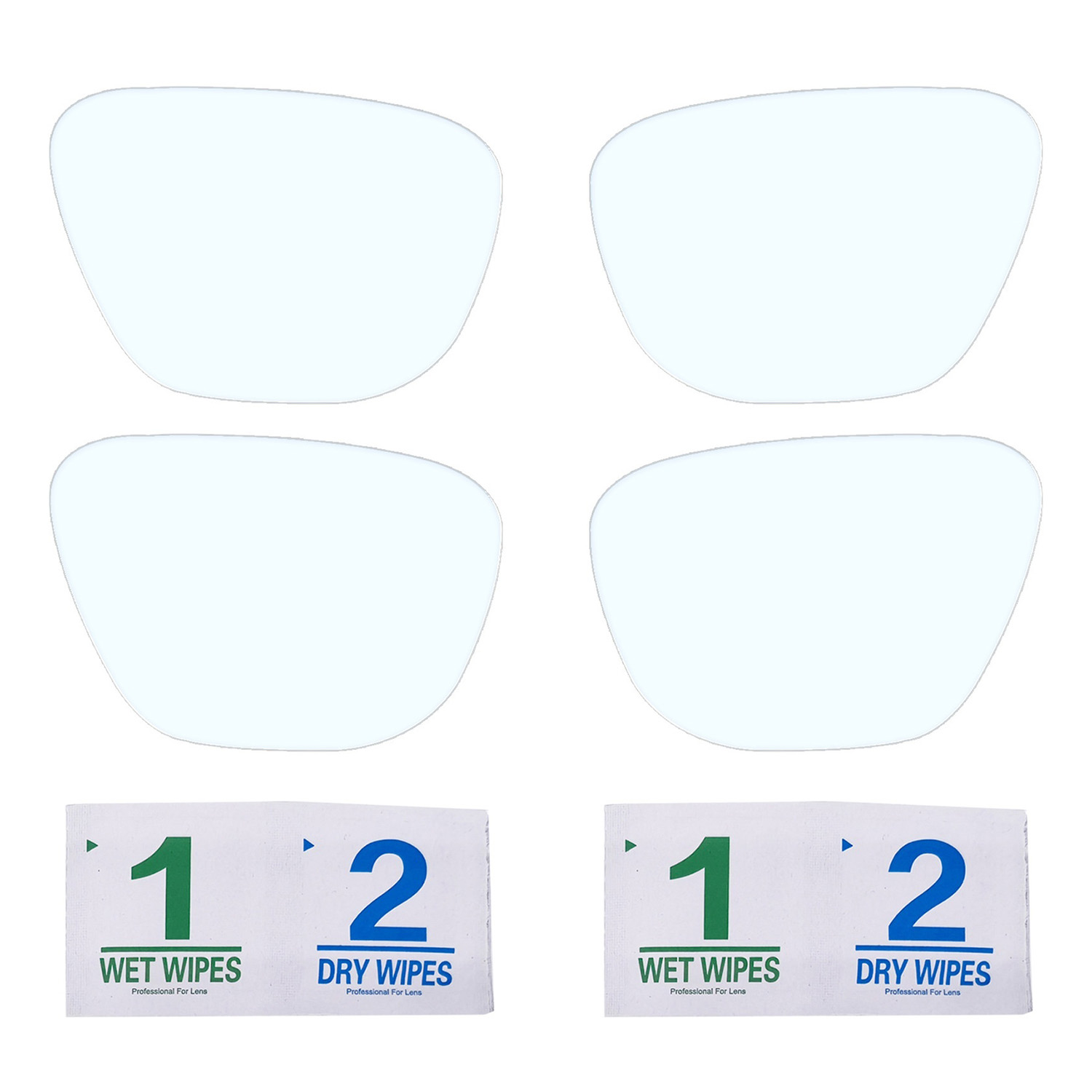 4Pcs For Meta Ray-Ban Display High Definition Protective Film Anti Scratch AI Glasses Lens Film - Standard Size