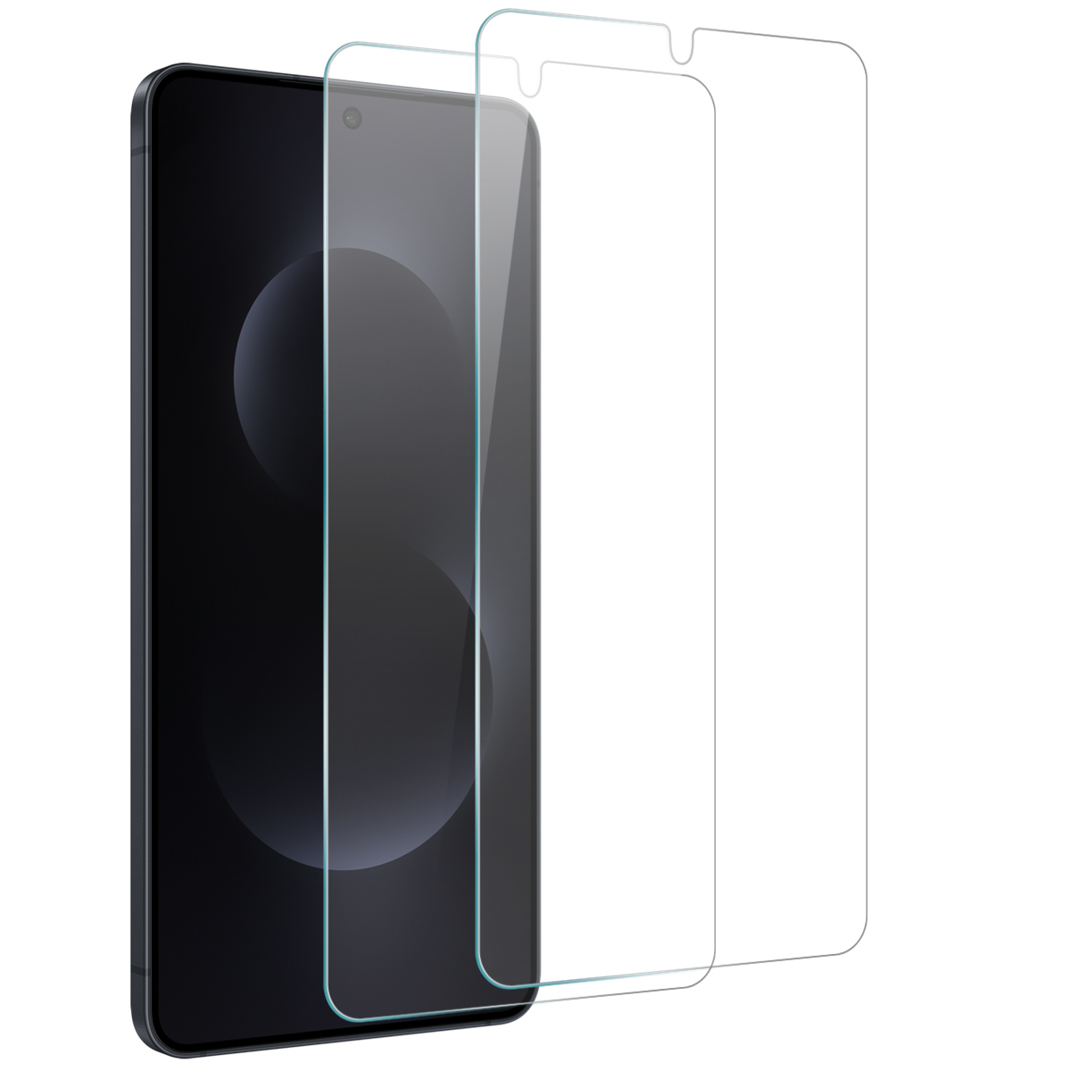 NORTHJO 2Pcs A++ For Samsung Galaxy S26 Ultra Tempered Glass Screen Protector 0.15mm 2.5D Film (Support Fingerprint Unlock , NOT Complete Covering) - 