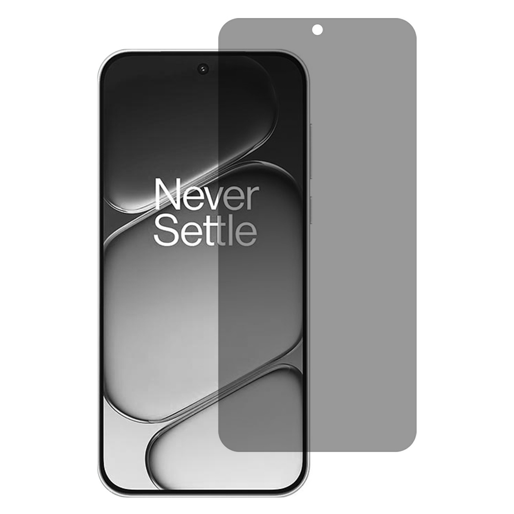 For OnePlus Turbo 6 5G / Turbo 6V 5G / Nord 6 5G Anti Spy Full Screen Protector Arc Edge Full Glue High Aluminium-silicon Glass Film (Fingerprint Unlo