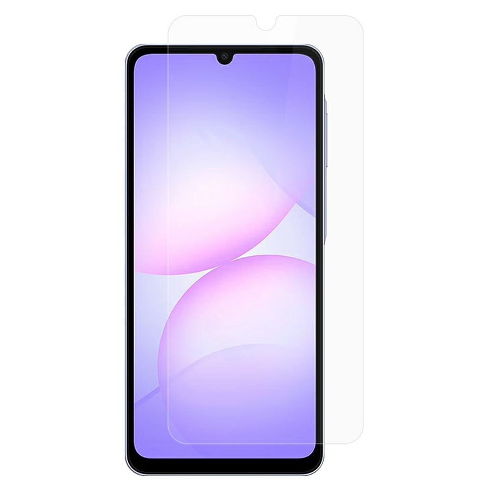 For Samsung Galaxy A07 5G / A07 4G Screen Protector 0.3mm Arc Edge Tempered Glass Film, Not Complete Coverage - Transparent