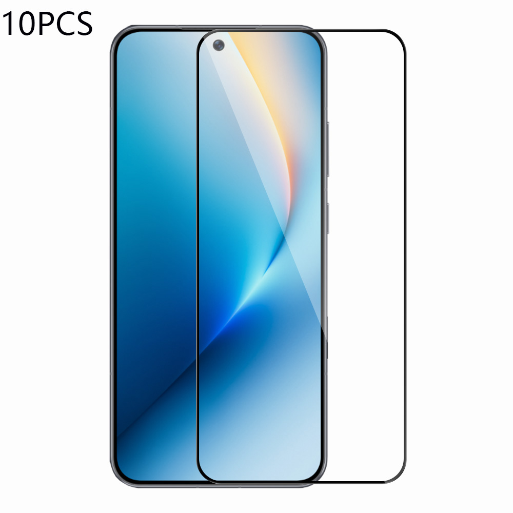 RURIHAI 10Pcs For Honor Win 5G  /  Win RT 5G High Aluminium-Silicon Glass Film Full Glue 0.26mm 2.5D Full Screen Protector - Transparent