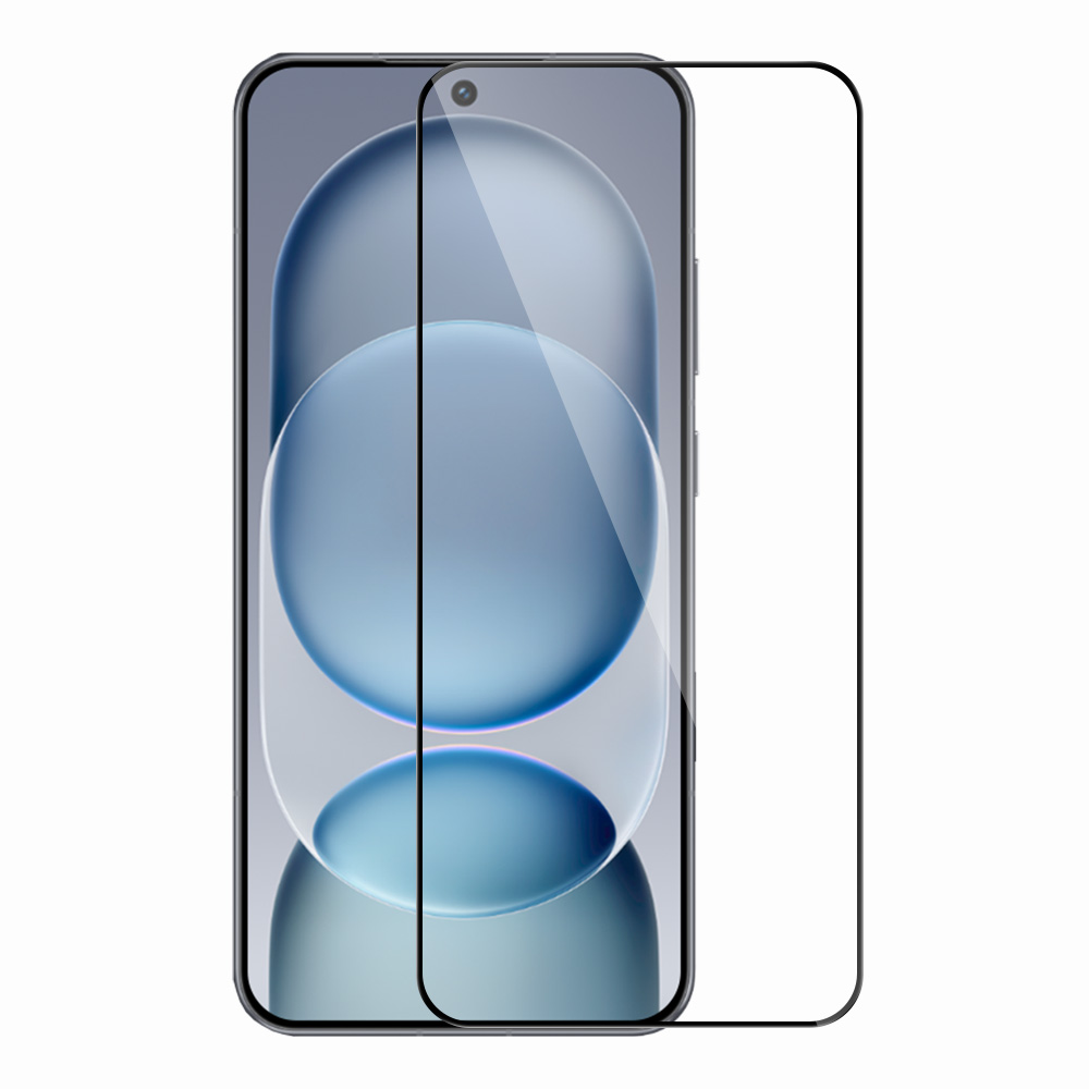 RURIHAI For Honor Magic8 Pro Air 5G Full Glue Full Screen Protector High Aluminium Silicon Glass Film, Ultrasonic Fingerprint Unlock - Transparent
