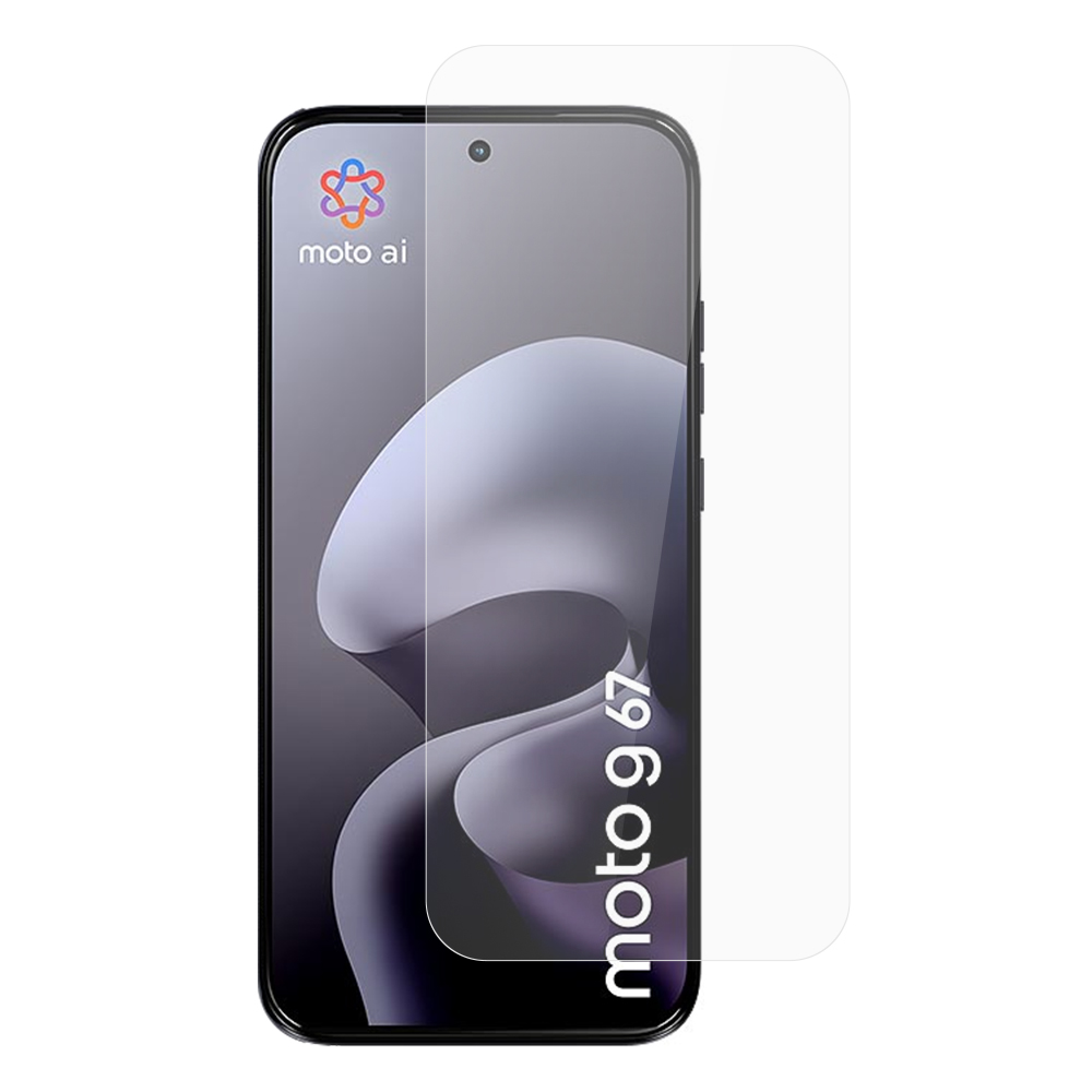 For Motorola Moto G77 5G / G67 5G Screen Protector 0.3mm Arc Edge Tempered Glass Film, Not Complete Coverage - Transparent