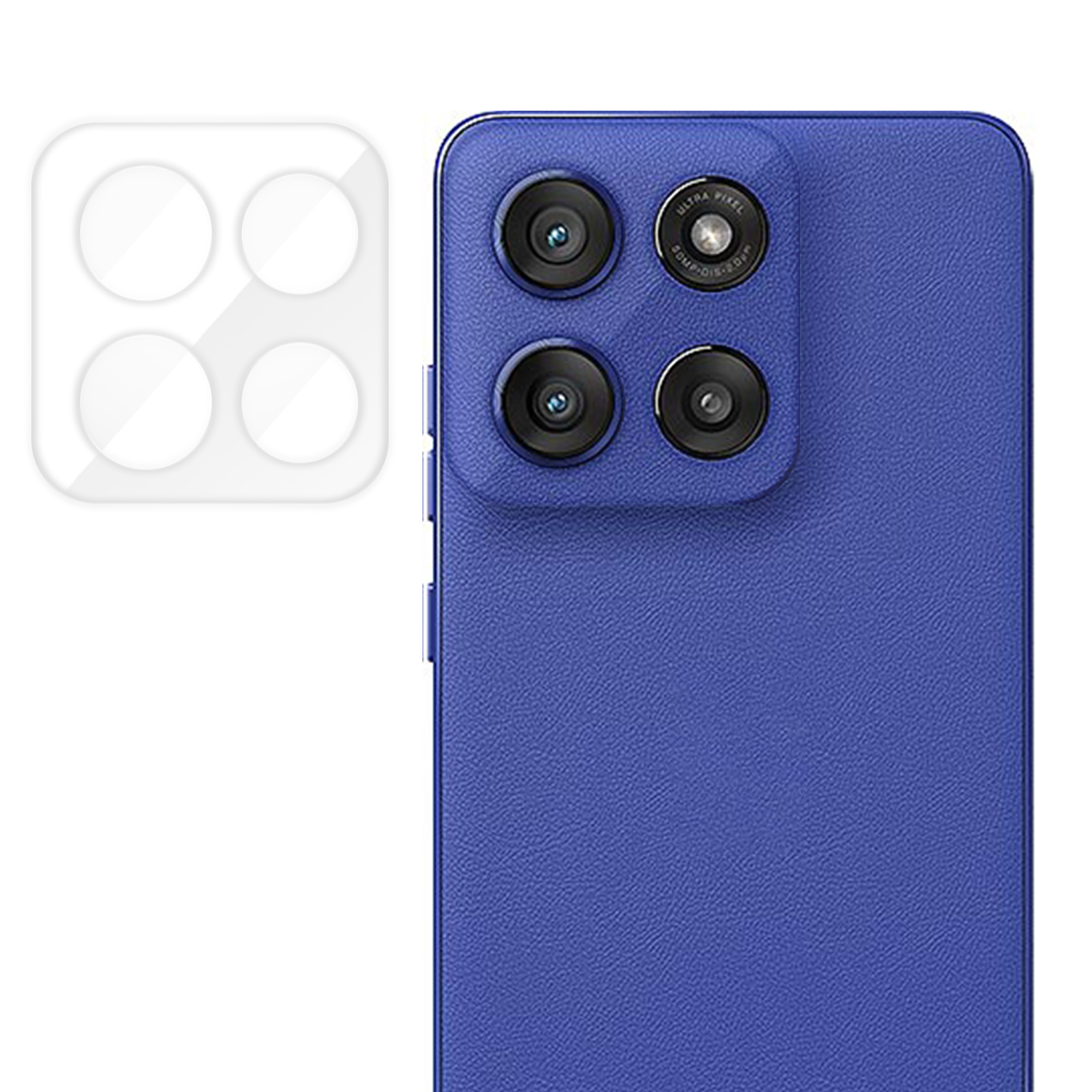 For Motorola Edge 60 Stylus 5G / Motorola Moto G Stylus 5G (2025) Full Cover Camera Lens Protector High Definition Anti Fingerprint AR Tempered Glass 