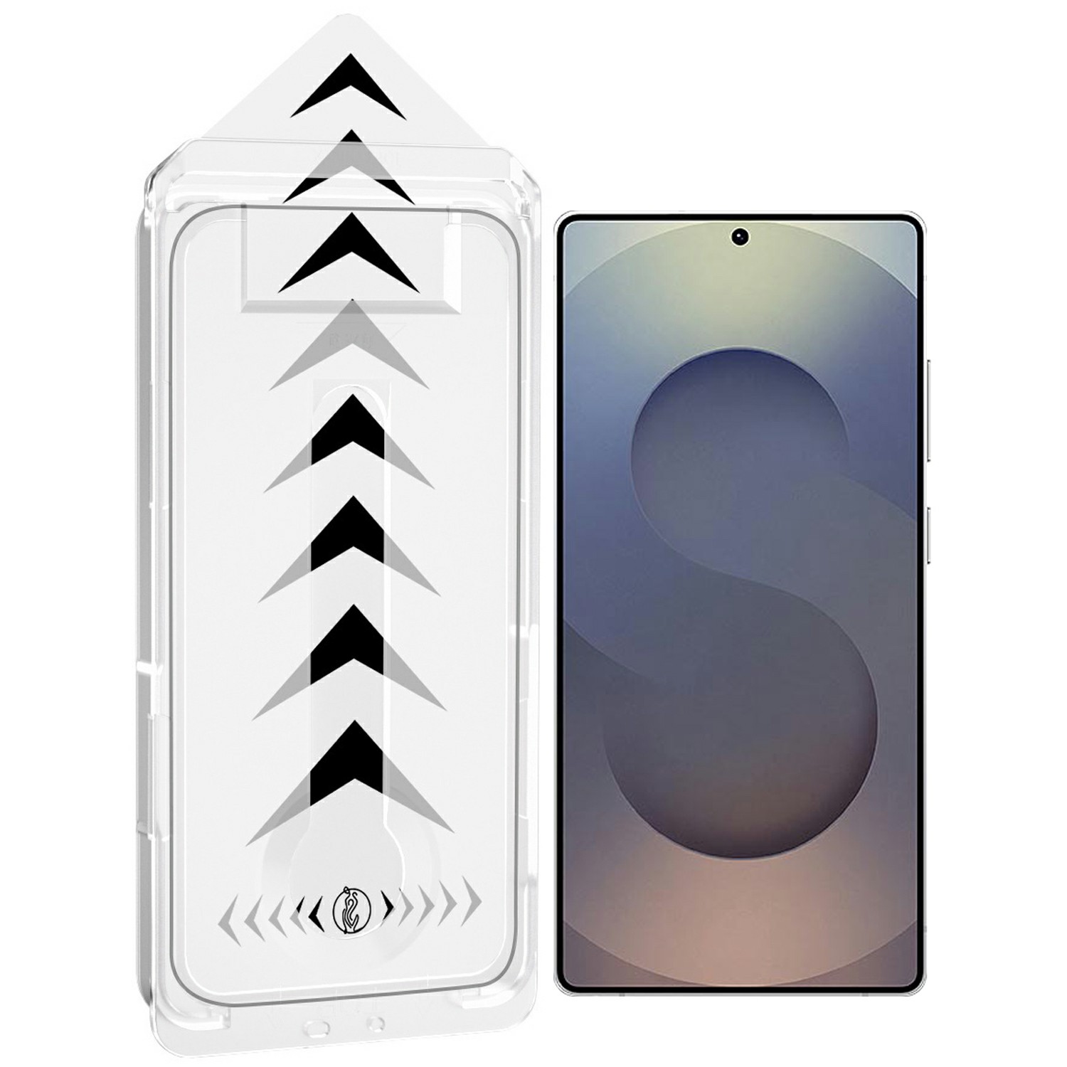 For Samsung Galaxy S26 Ultra Anti-Spy Full Screen Protector Full Glue Tempered Glass Film with Dust-Free Auto Alignment Tool - Black