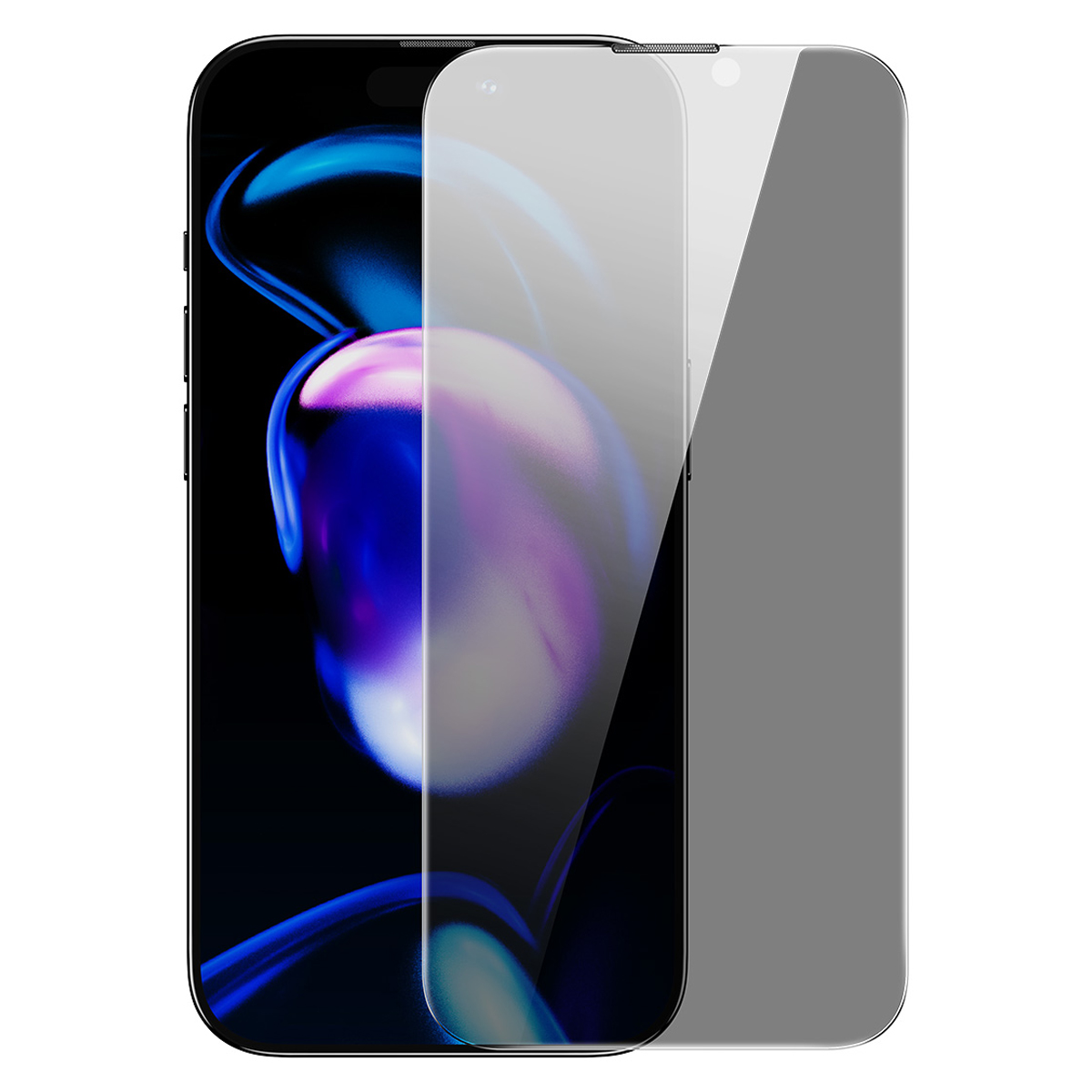 

BASEUS For iPhone 14 Pro 0.3mm 28-degree Anti-spy Tempered Glass Screen Protector Anti-scratch Explosion-proof Film, iPhone 14 Pro
