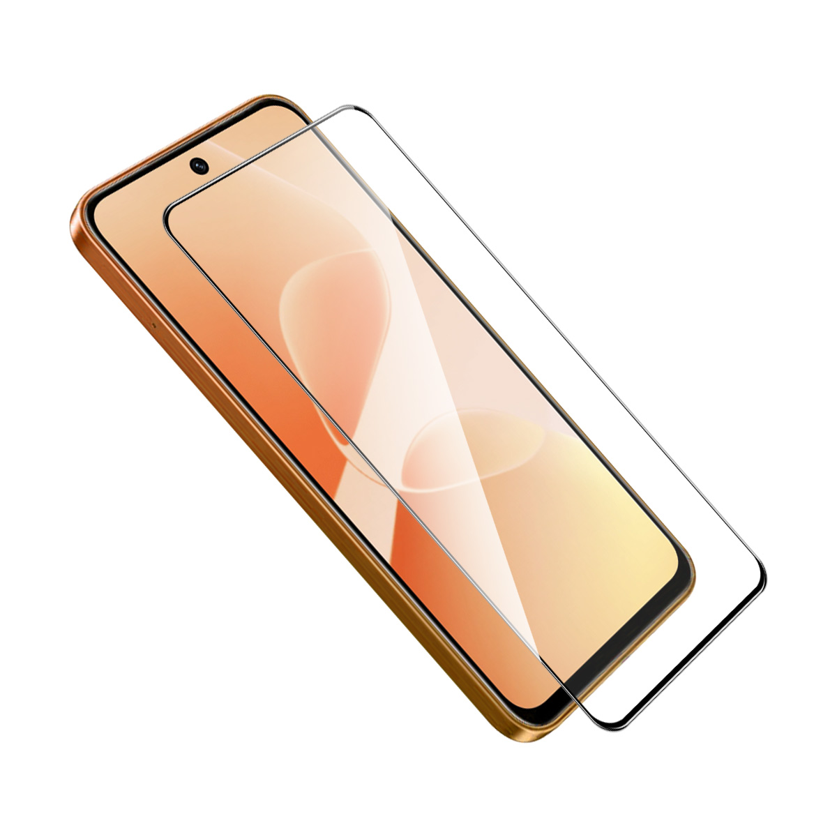 ENKAY HAT PRINCE For Infinix Note 60 Pro 5G   Screen Protector 9H Silk Printing 0.26mm Full Glue Full Coverage Tempered Glass Film - Transparent